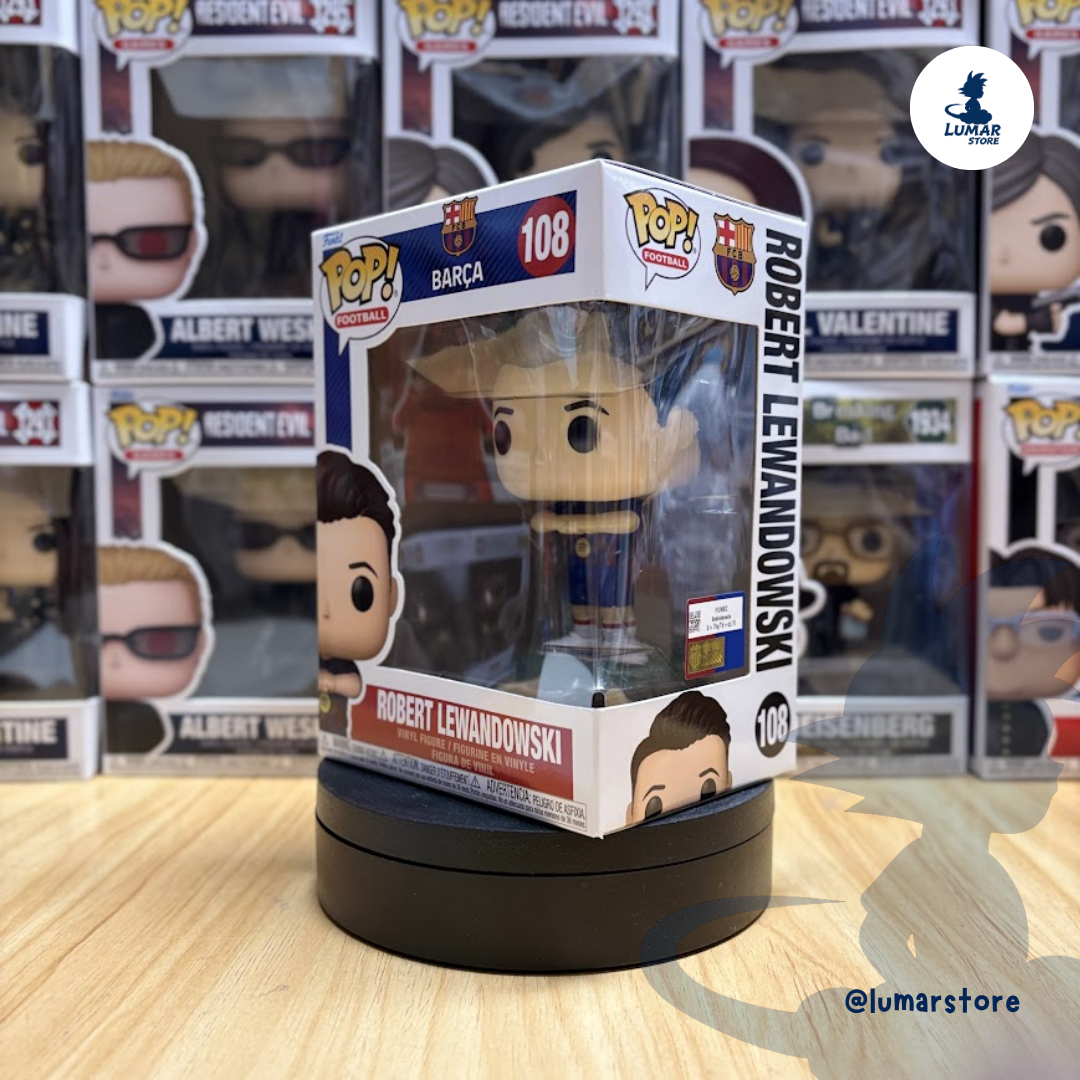 Funko POP! Football #108 FC Barcelona – Robert Lewandowski 9cm