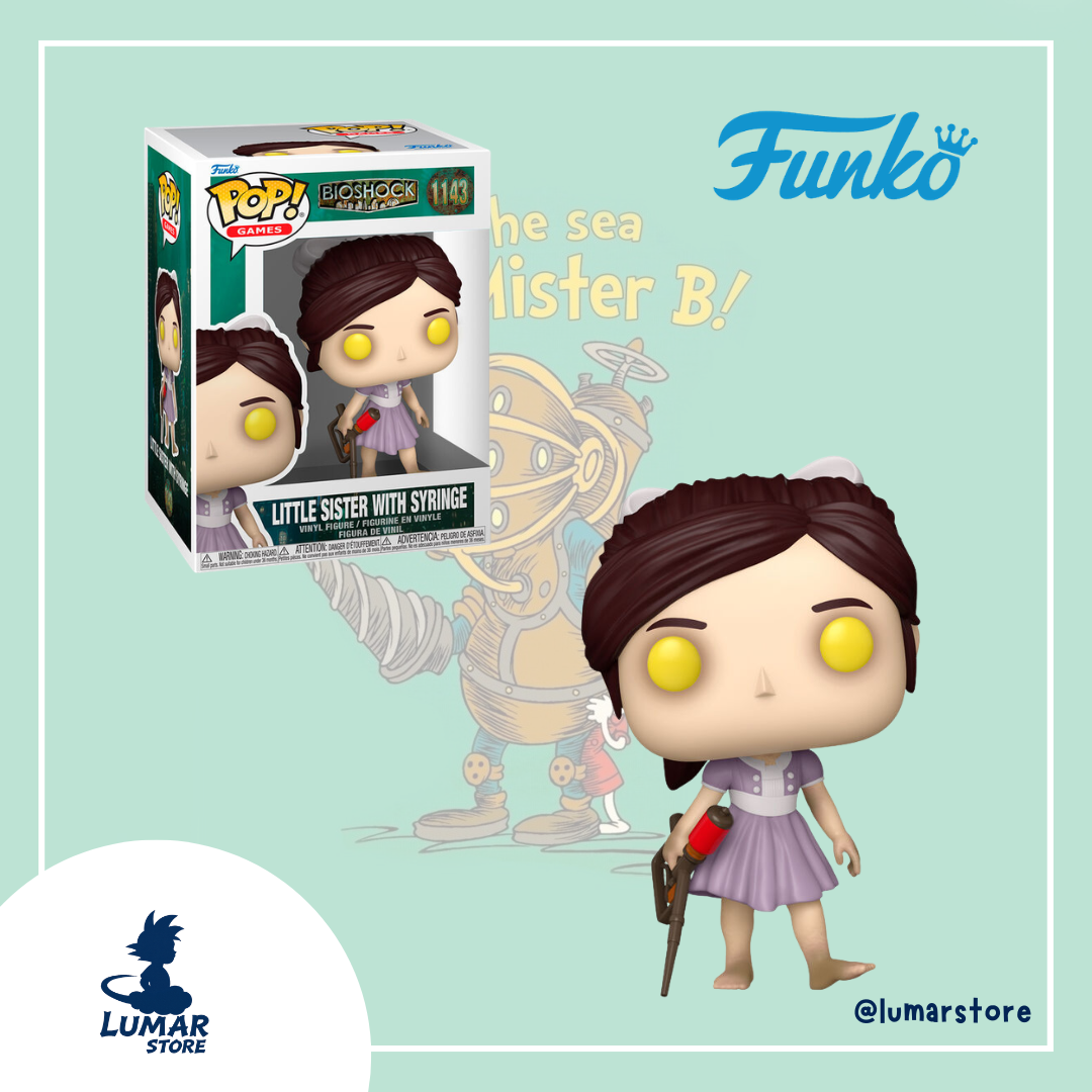 Funko POP! Games 1143 - Little Sister With Syringe | BioShock 