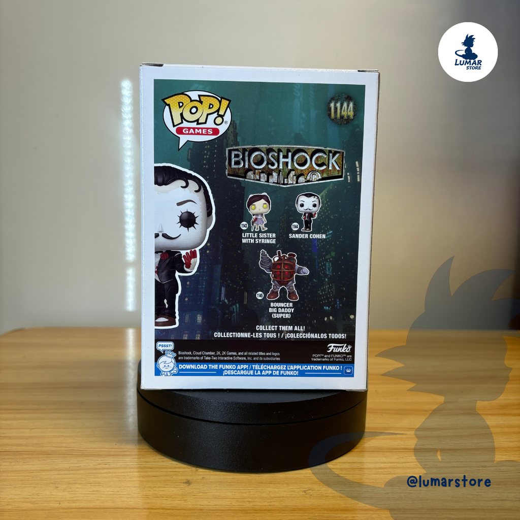 Funko POP! Games 1144 - Sander Cohen | BioShock