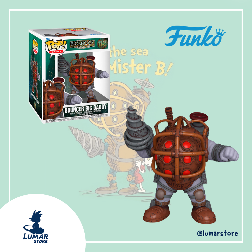 Funko POP! Games 1145 - Bouncer Big Daddy Super-Sized 15cm | BioShock