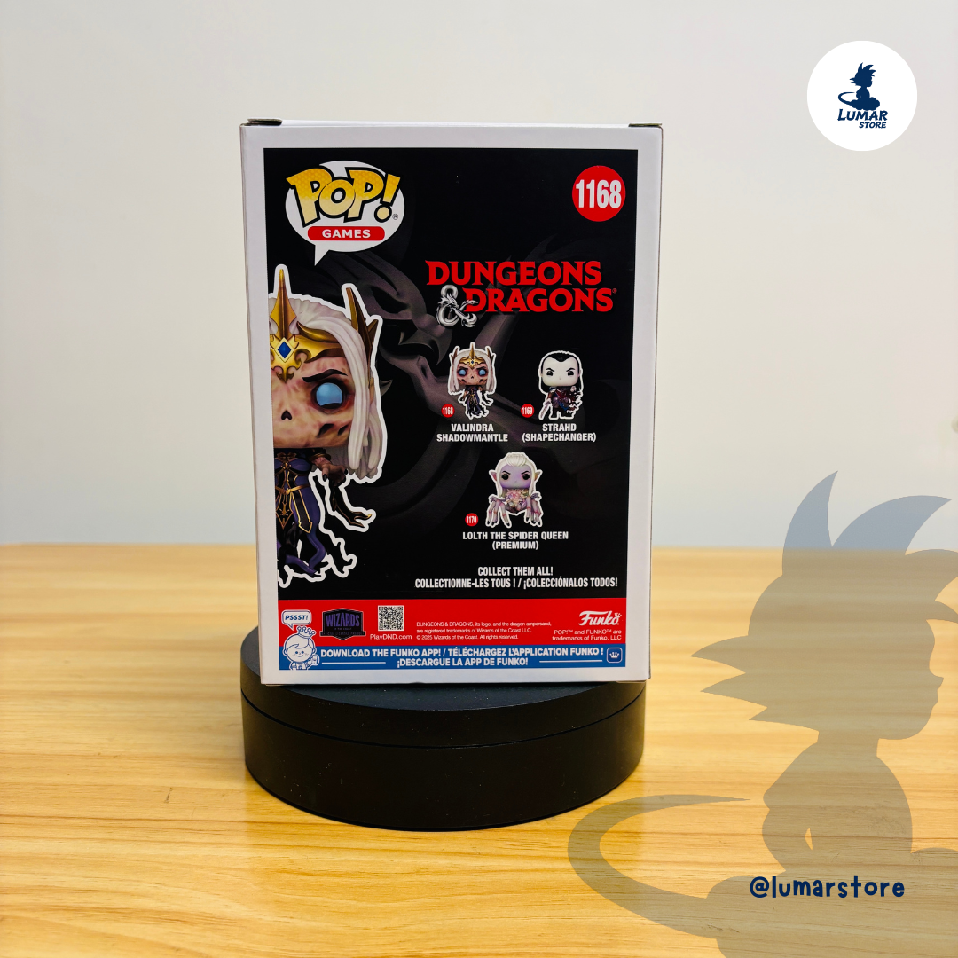 Funko POP! Games 1168 - Valindra Shadowmantle | Dungeons & Dragons