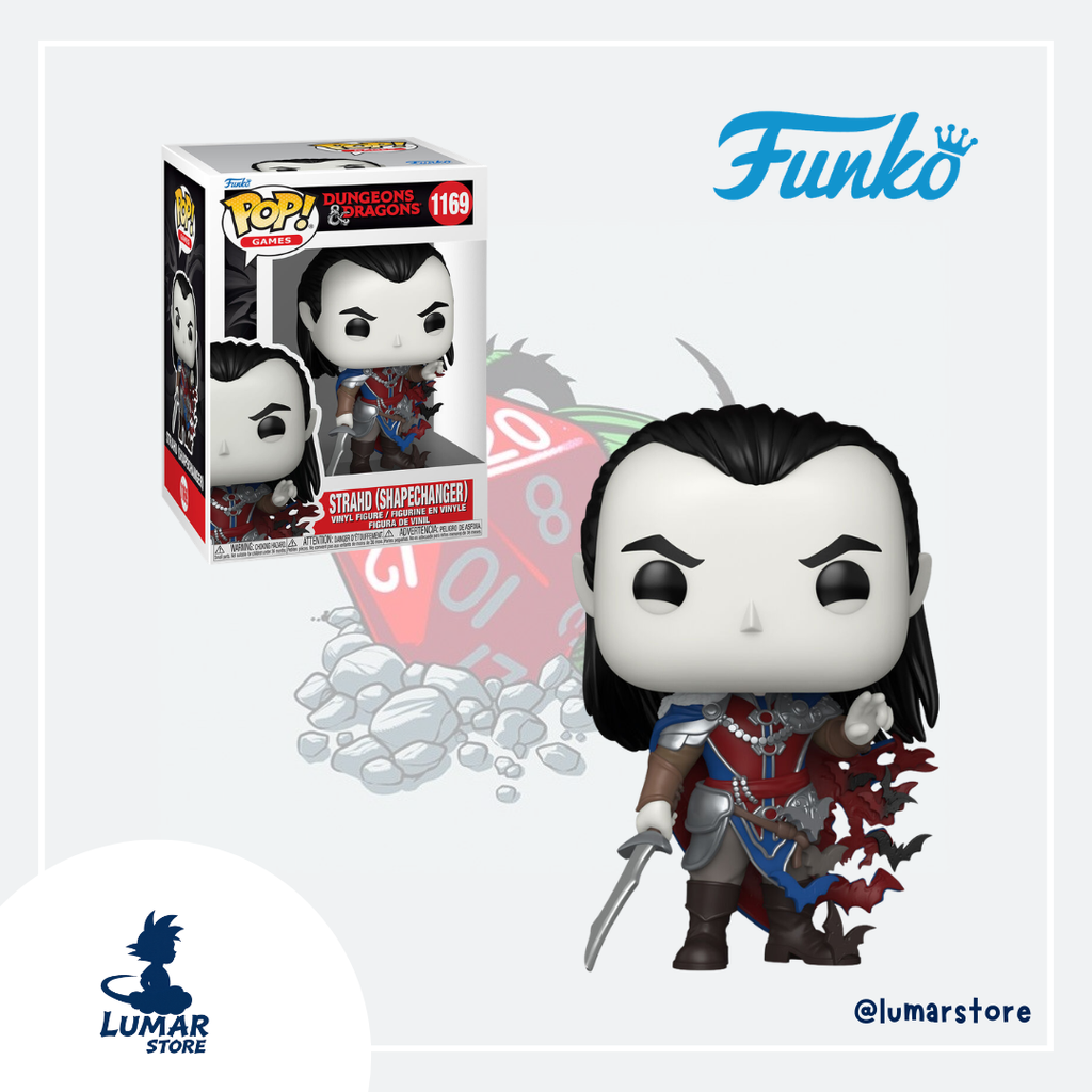Funko POP! Games 1169 - Strahd Von Zarovich (Shapechanger) | Dungeons & Dragons