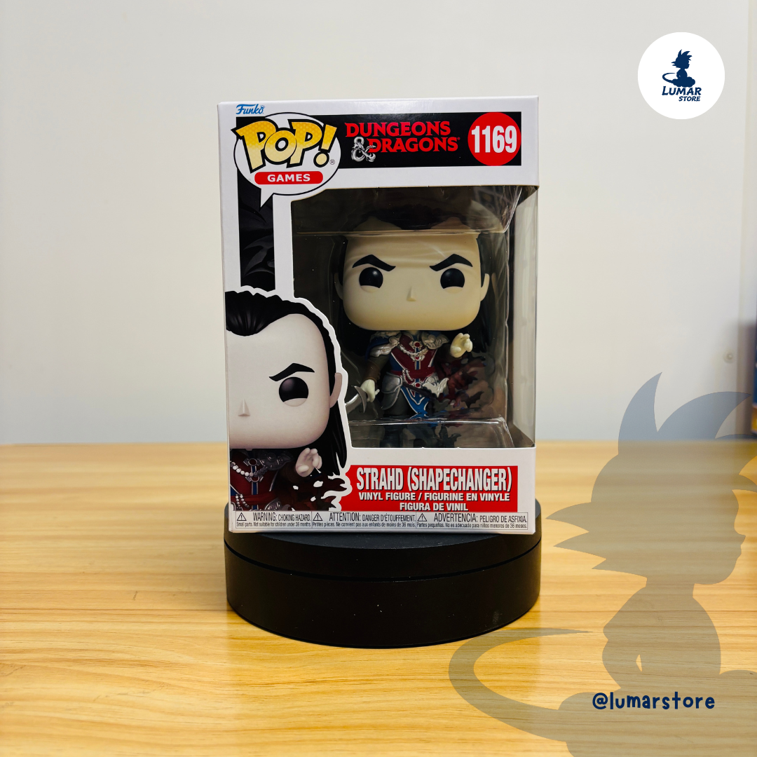 Funko POP! Games 1169 - Strahd Von Zarovich (Shapechanger) | Dungeons & Dragons