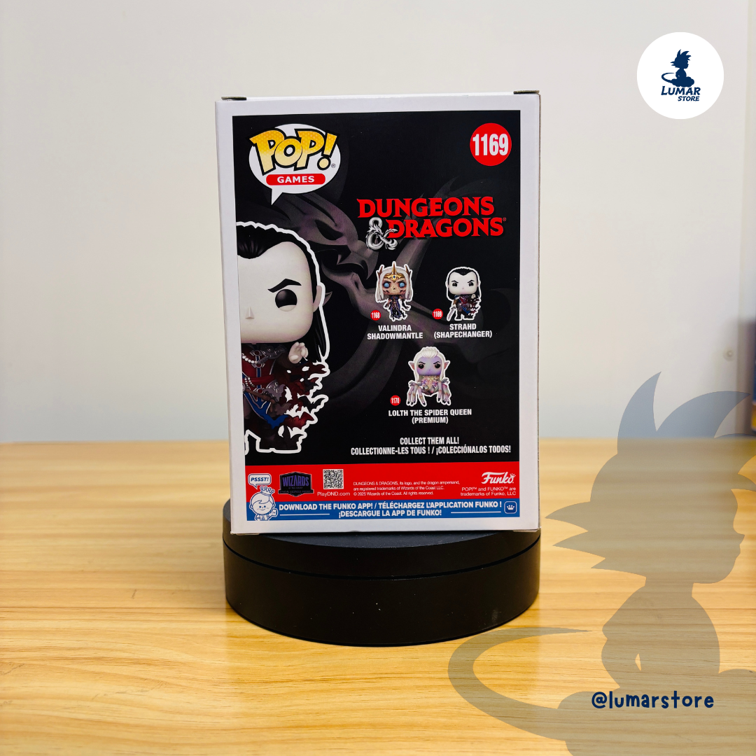 Funko POP! Games 1169 - Strahd Von Zarovich (Shapechanger) | Dungeons & Dragons