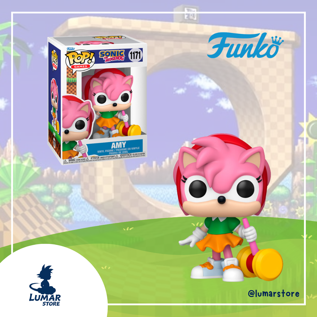 Funko POP! Games 1171 - Amy Rose | Sonic the Hedgehog 