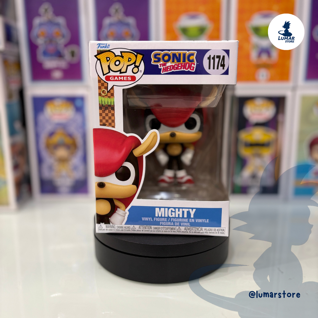 Funko POP! Games 1174 - Mighty the Armadillo | Sonic the Hedgehog