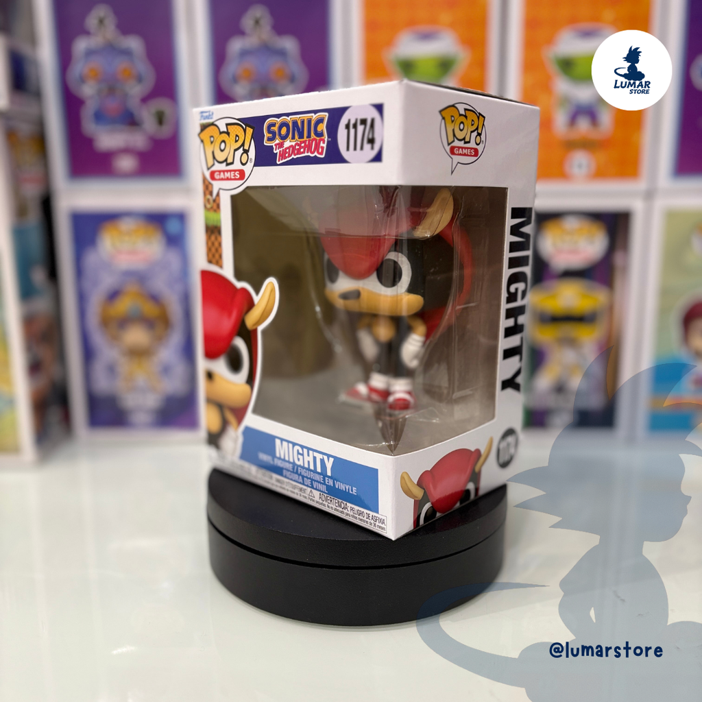 Funko POP! Games 1174 - Mighty the Armadillo | Sonic the Hedgehog