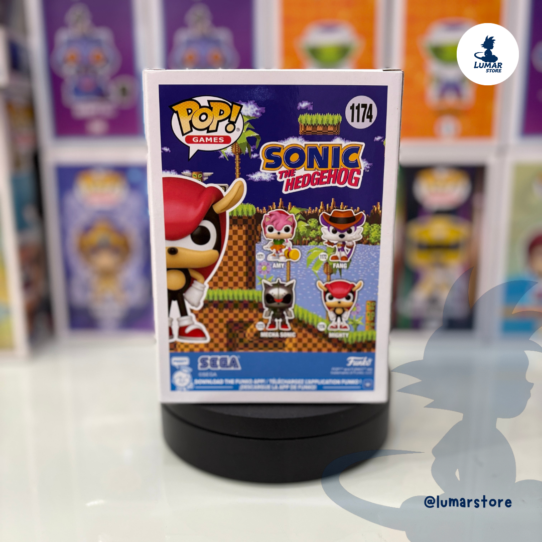 Funko POP! Games 1174 - Mighty the Armadillo | Sonic the Hedgehog