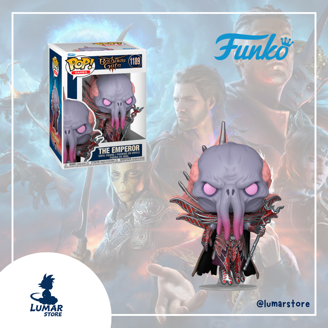 Funko POP! Games 1189 - The Emperor (Mind Flayer) | Baldur's Gate III