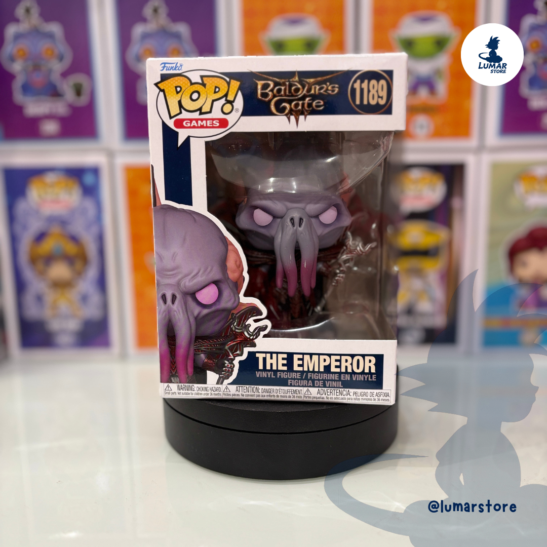 Funko POP! Games 1189 - The Emperor (Mind Flayer) | Baldur's Gate III