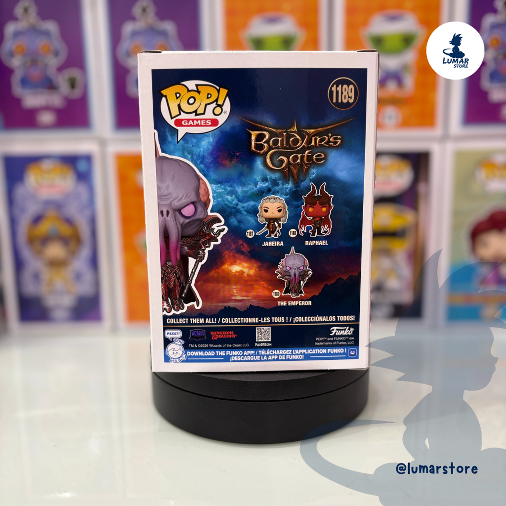 Funko POP! Games 1189 - The Emperor (Mind Flayer) | Baldur's Gate III