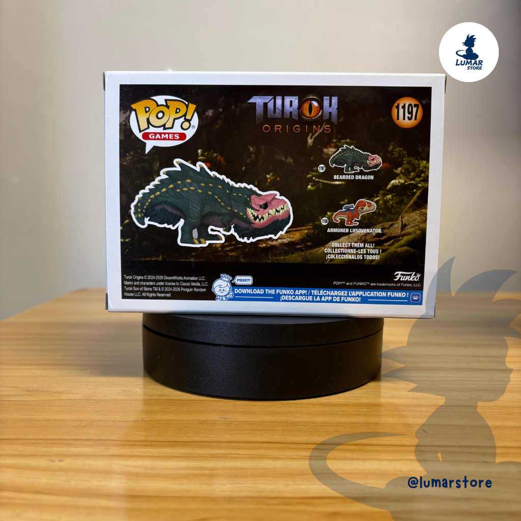 Funko POP! Games 1197 - Bearded Dragon | Turok Origins