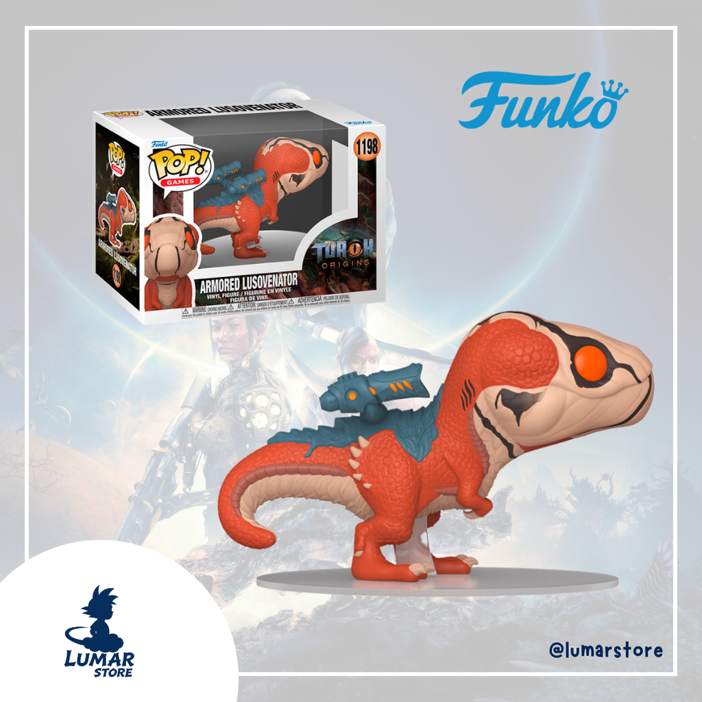 Funko POP! Games 1198 - Armored Lusovenator | Turok Origins