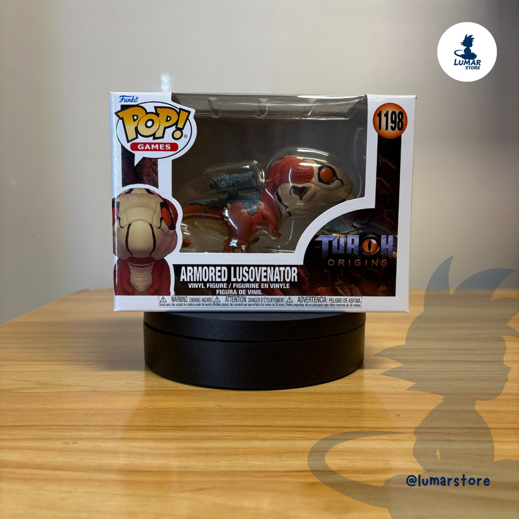 Funko POP! Games 1198 - Armored Lusovenator | Turok Origins