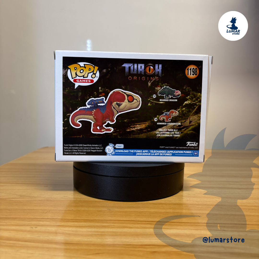 Funko POP! Games 1198 - Armored Lusovenator | Turok Origins