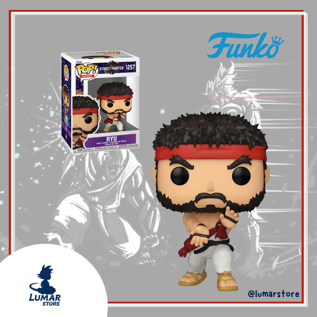 Funko POP! Games #1257: Ryu (Street Fighter)