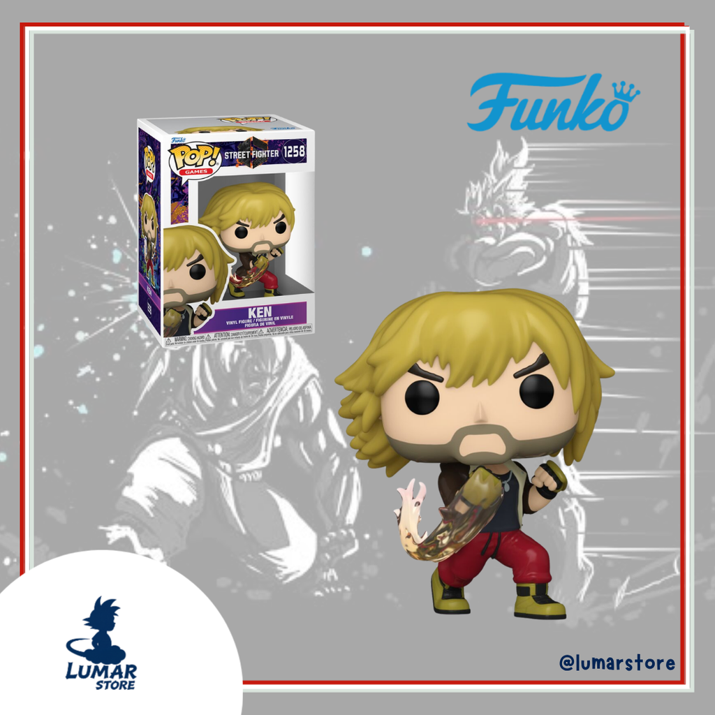 Funko POP! Games #1258: Ken (Street Fighter)