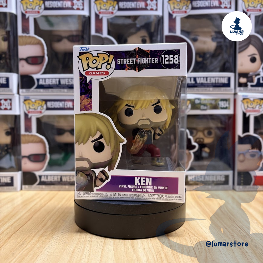 Funko POP! Games #1258: Ken (Street Fighter)