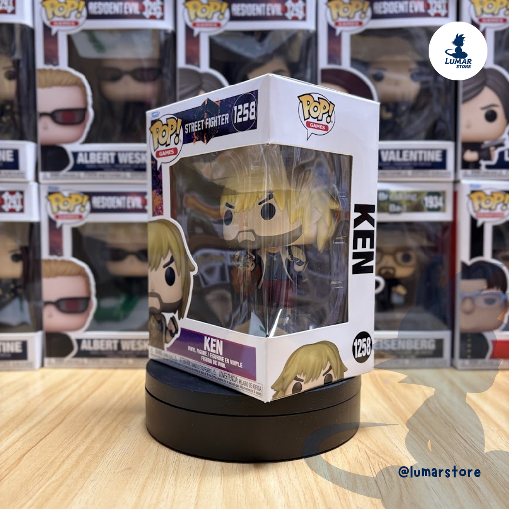Funko POP! Games #1258: Ken (Street Fighter)