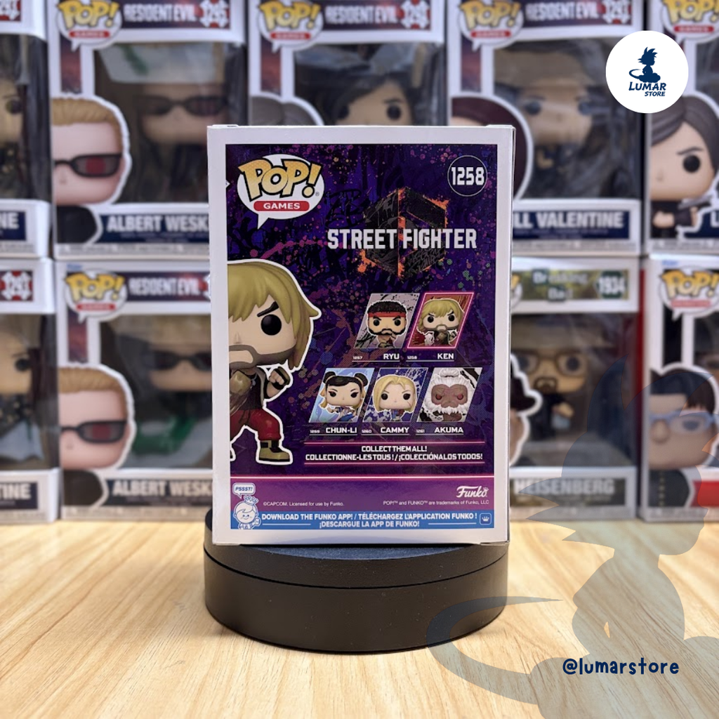 Funko POP! Games #1258: Ken (Street Fighter)