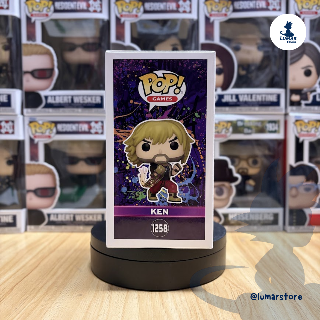 Funko POP! Games #1258: Ken (Street Fighter)