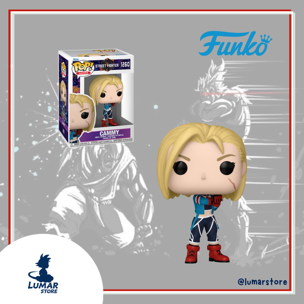 Funko POP! Games #1260: Cammy (Street Fighter)