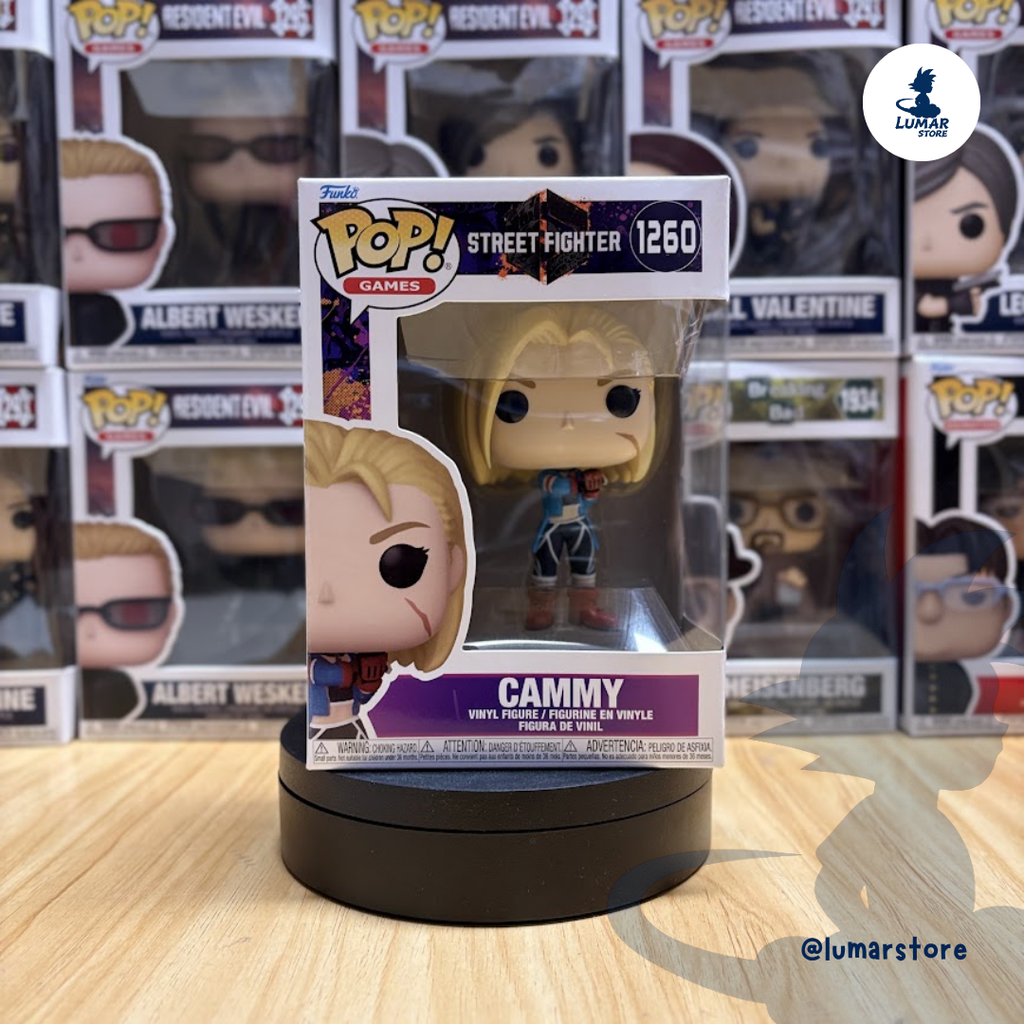 Funko POP! Games #1260: Cammy (Street Fighter)
