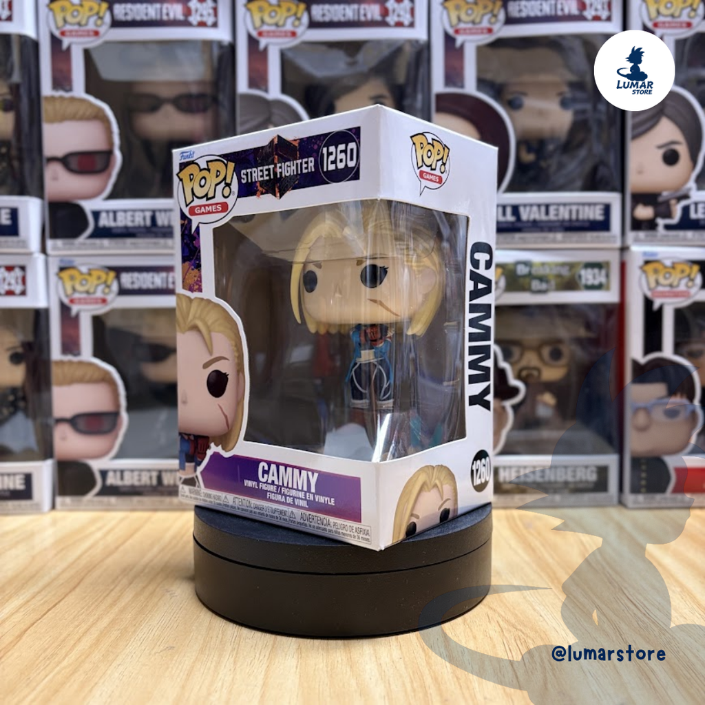 Funko POP! Games #1260: Cammy (Street Fighter)