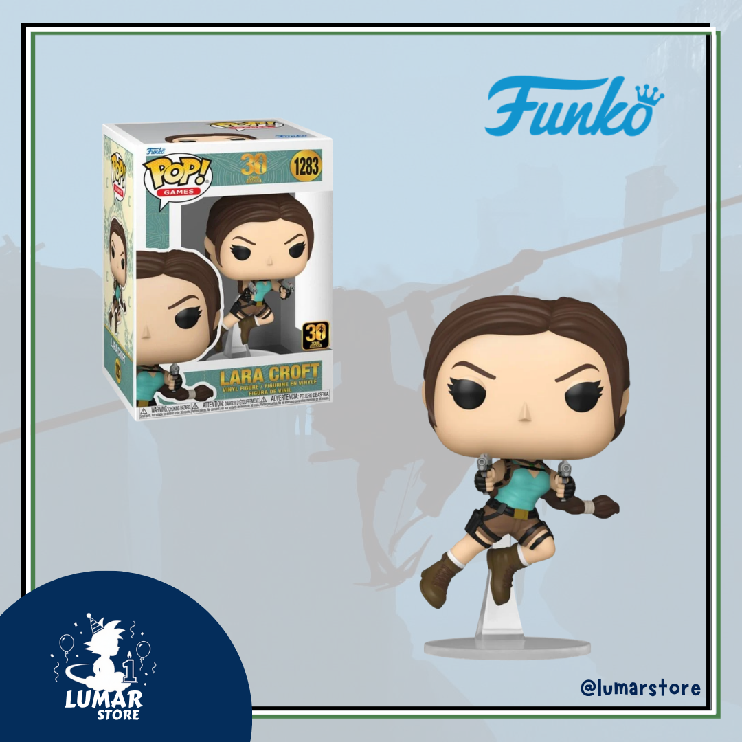 Funko POP! Games #1283: Lara Croft 30 Aniversario (Tomb Raider)