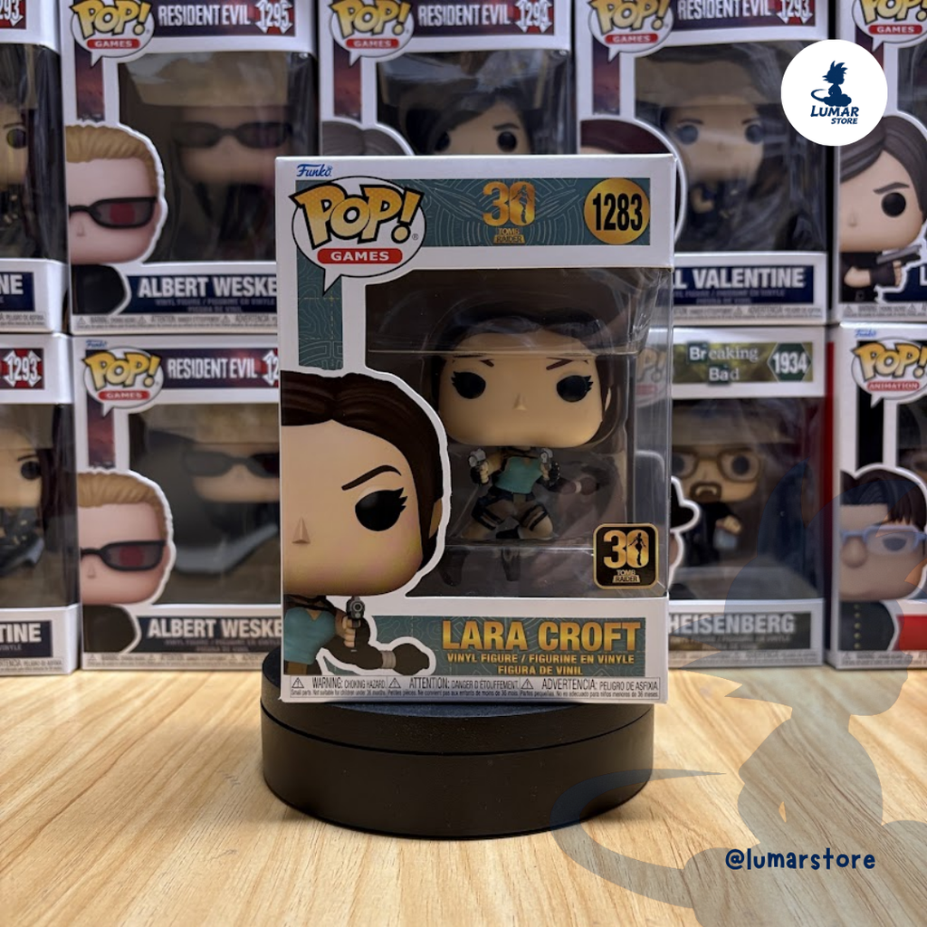 Funko POP! Games #1283: Lara Croft 30 Aniversario (Tomb Raider)