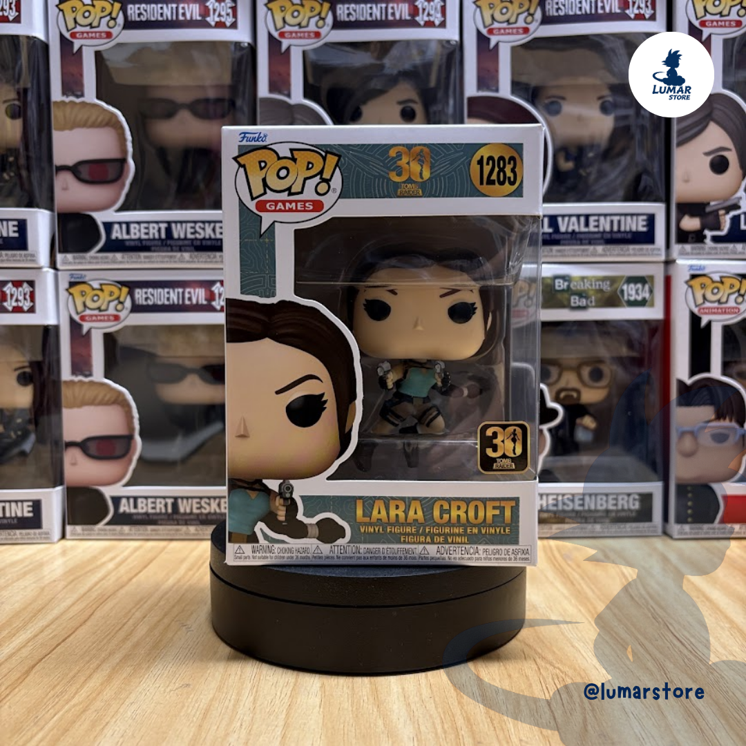Funko POP! Games #1283: Lara Croft 30 Aniversario (Tomb Raider)
