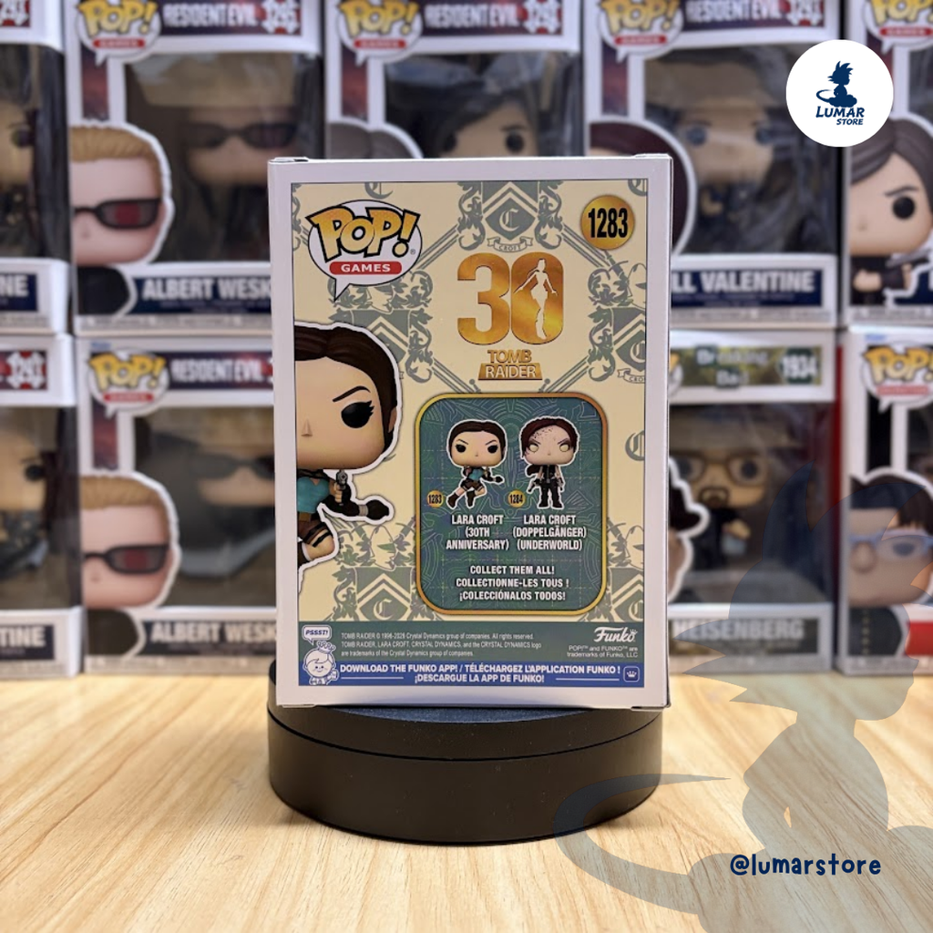 Funko POP! Games #1283: Lara Croft 30 Aniversario (Tomb Raider)