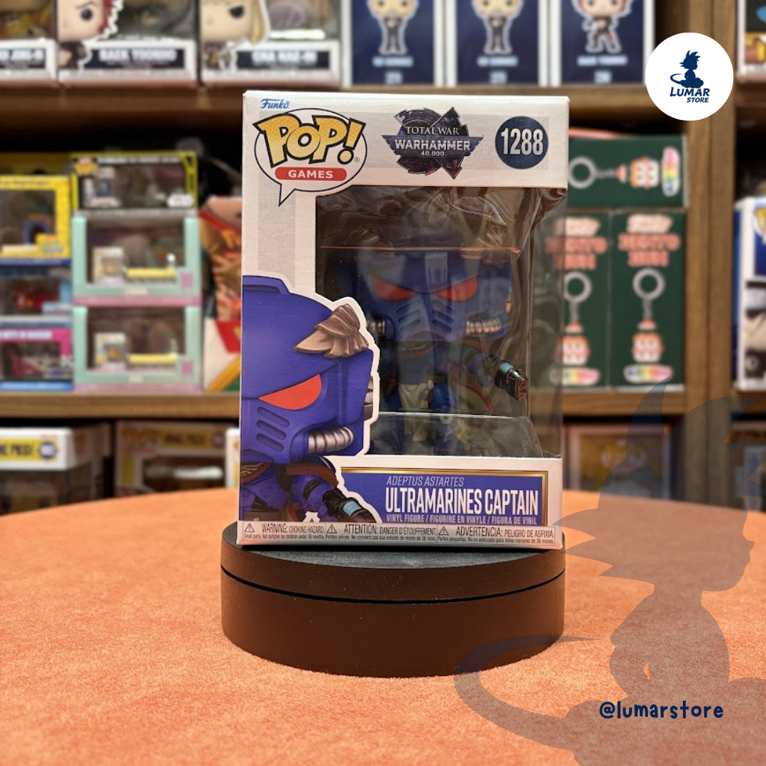 Funko POP! Games #1288 Warhammer 40k – Ultramarines Captain 9cm
