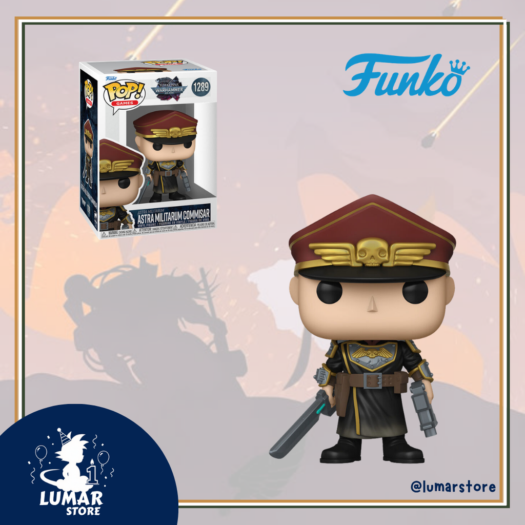 Funko POP! Games #1289 Warhammer 40k – Astra Militarum Commissar 9cm