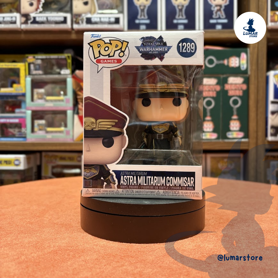 Funko POP! Games #1289 Warhammer 40k – Astra Militarum Commissar 9cm