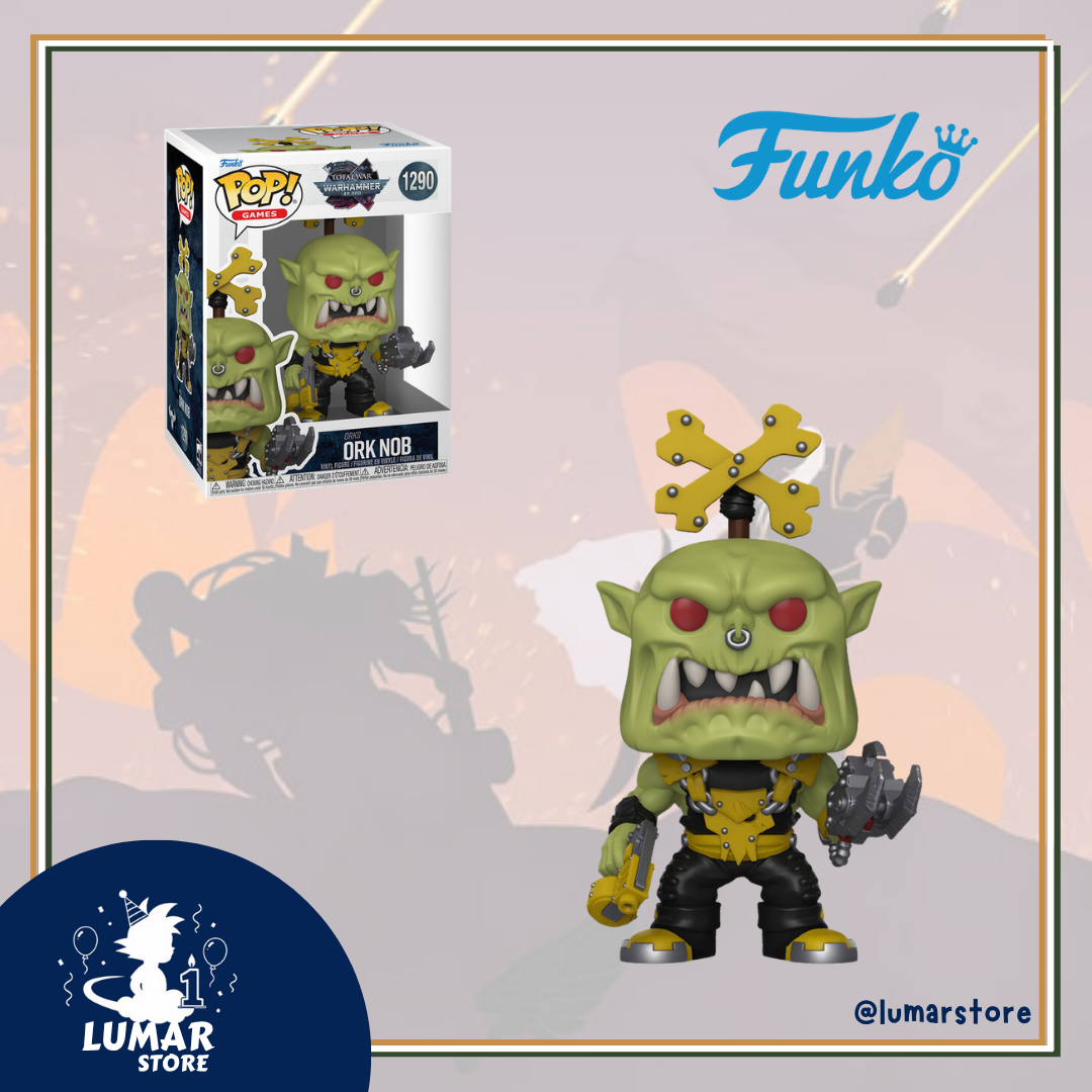 Funko POP! Games #1290 Warhammer 40k – Ork Nob 9cm