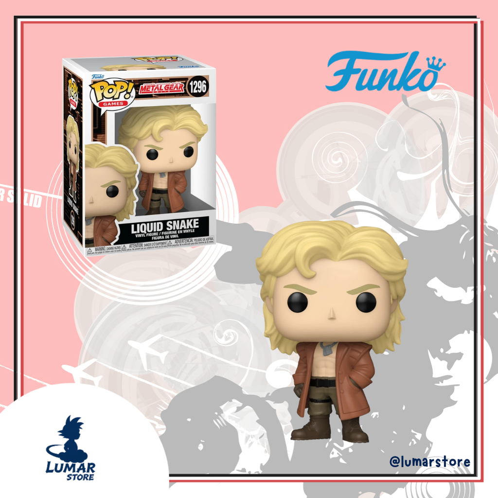 Funko POP! Games #1296: Liquid Snake (Metal Gear Solid)