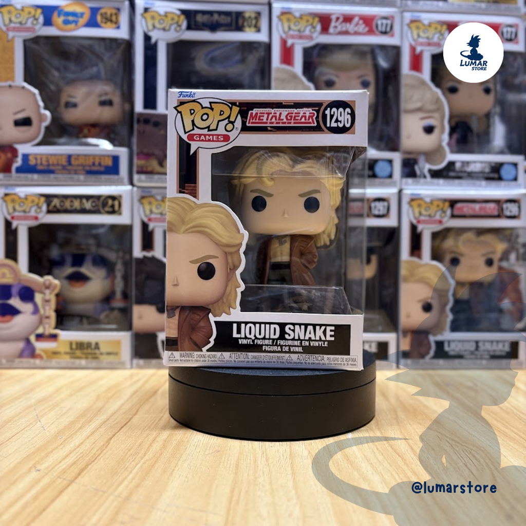 Funko POP! Games #1296: Liquid Snake (Metal Gear Solid)