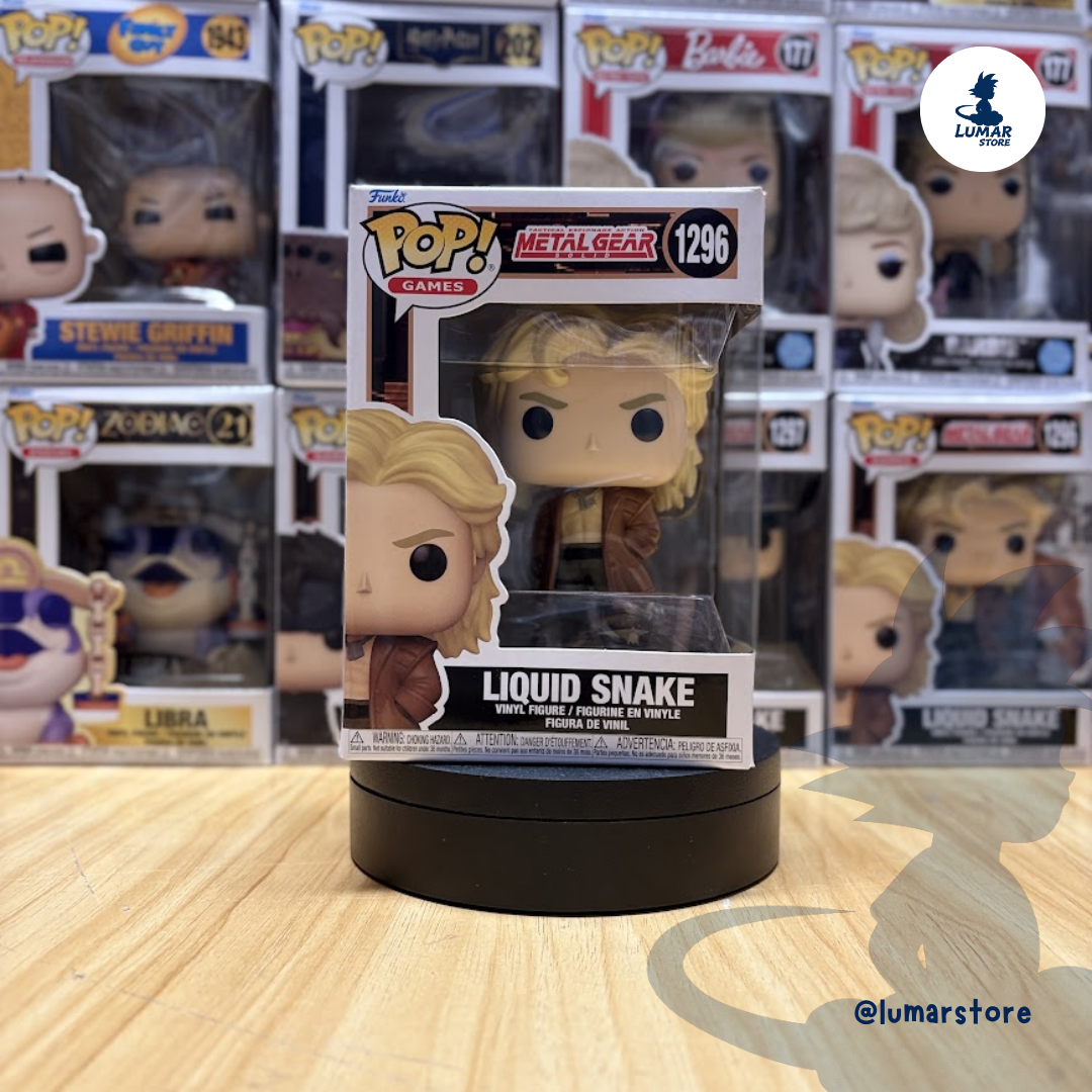 Funko POP! Games #1296: Liquid Snake (Metal Gear Solid)
