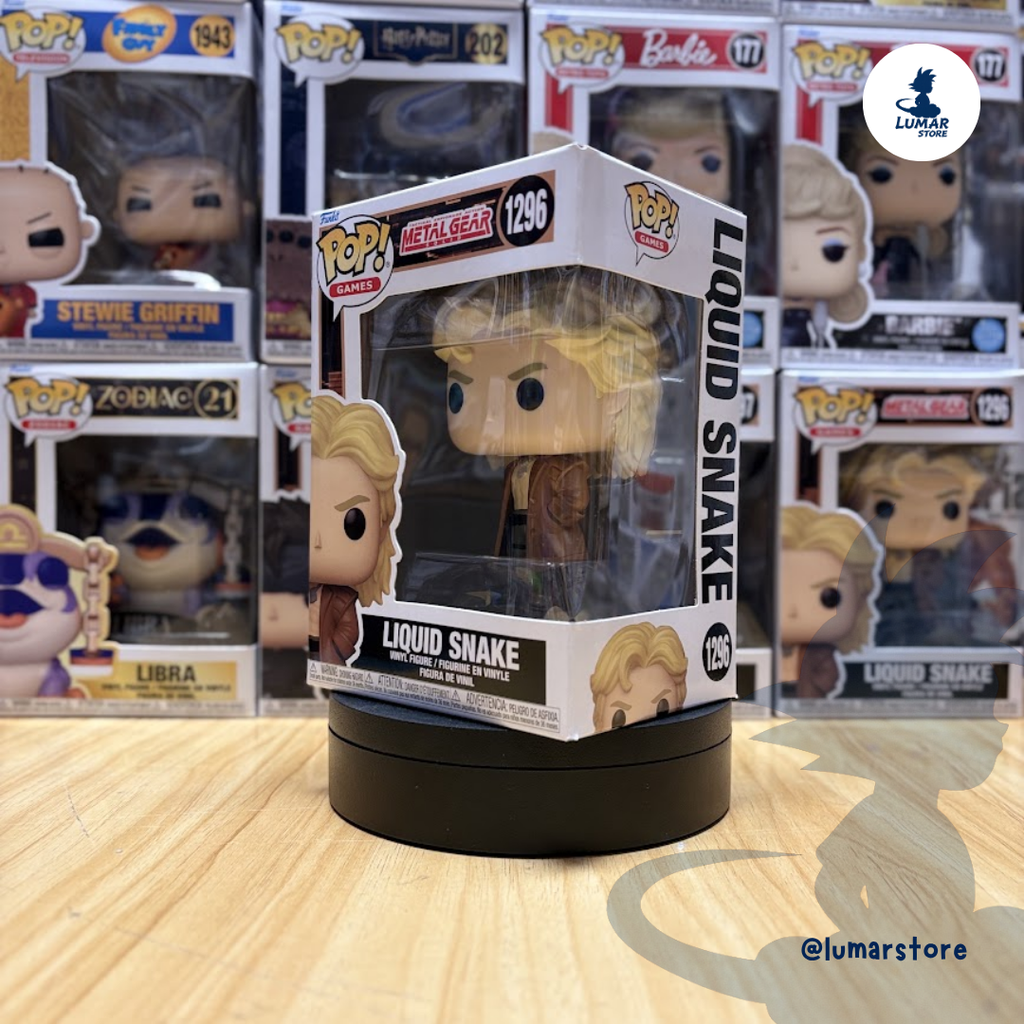 Funko POP! Games #1296: Liquid Snake (Metal Gear Solid)