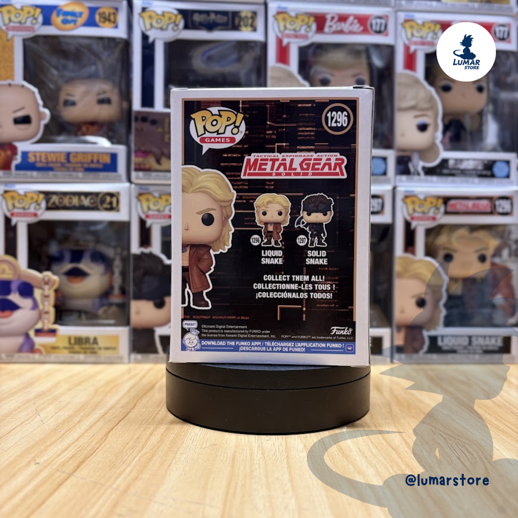 Funko POP! Games #1296: Liquid Snake (Metal Gear Solid)