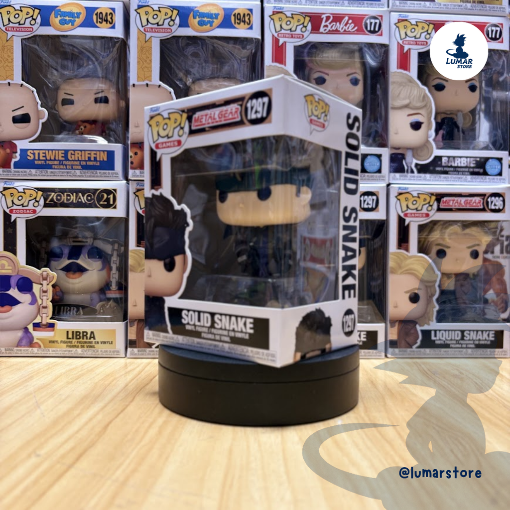 Funko POP! Games #1297: Solid Snake (Metal Gear Solid)