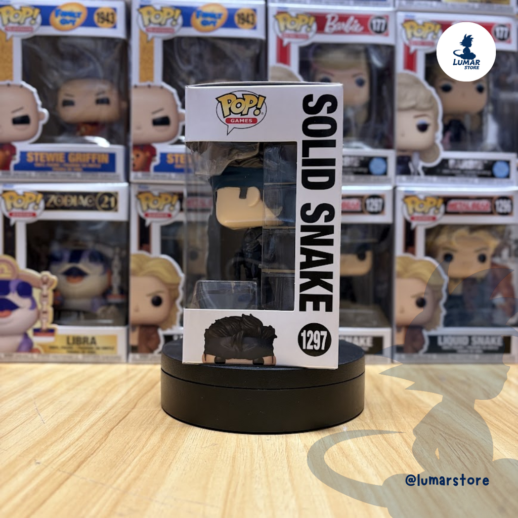 Funko POP! Games #1297: Solid Snake (Metal Gear Solid)