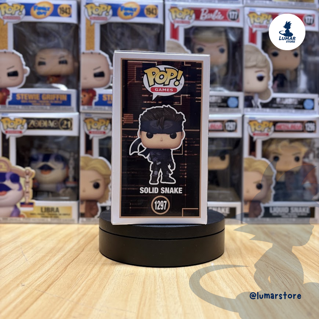Funko POP! Games #1297: Solid Snake (Metal Gear Solid)