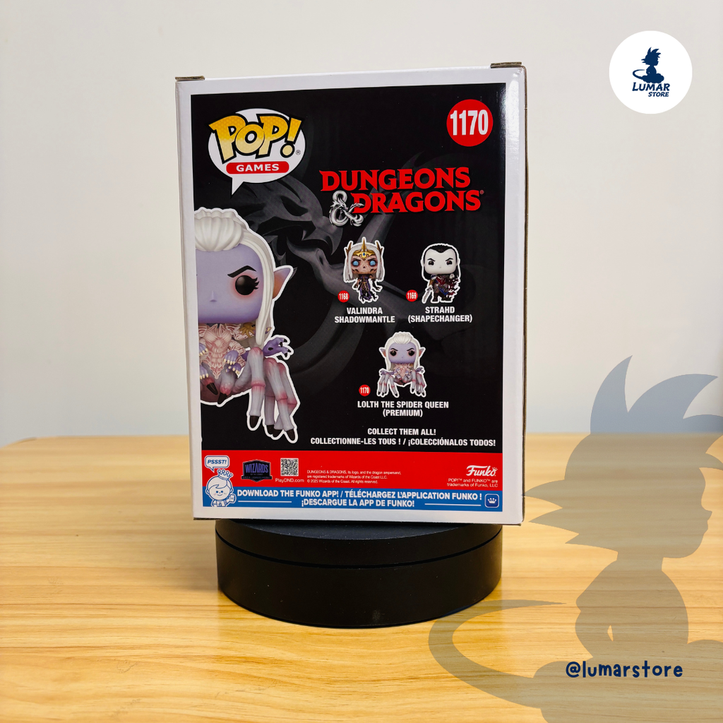 Funko POP! Games Premium 1170 - Lolth the Spider Queen | Dungeons & Dragons