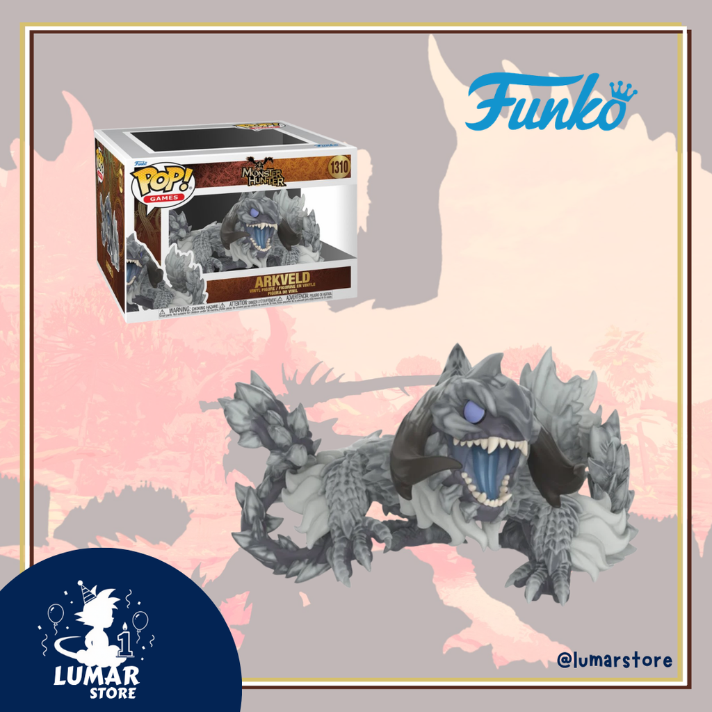 Funko POP! Games Super #1310 Monster Hunter – Arkveld 6" (15cm)