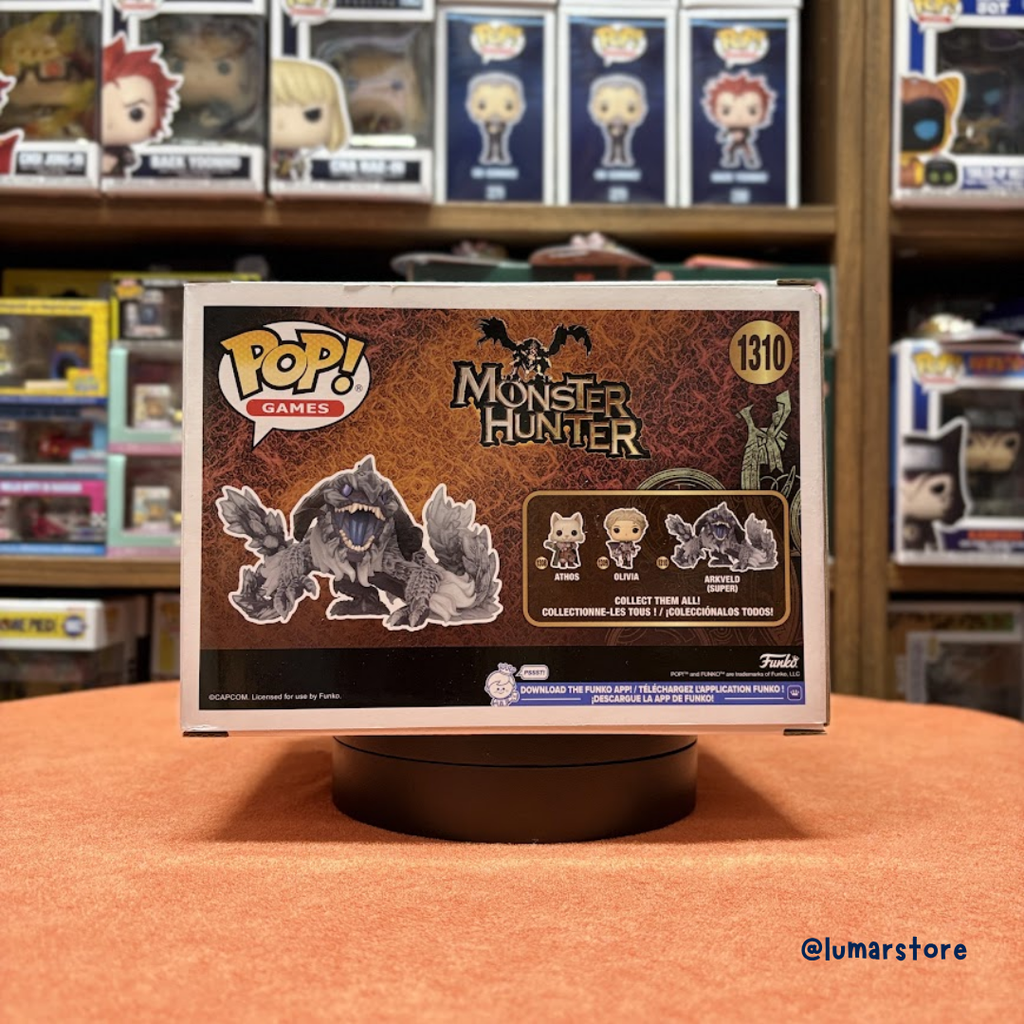 Funko POP! Games Super #1310 Monster Hunter – Arkveld 6" (15cm)