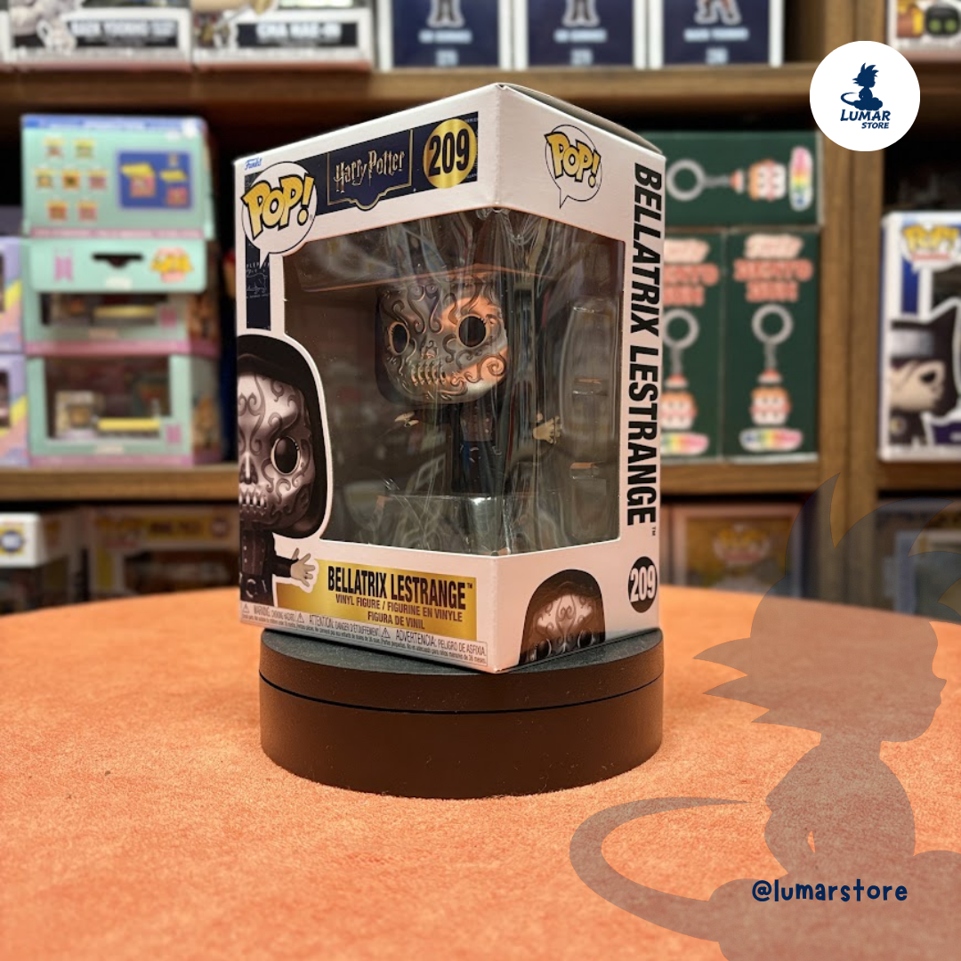 Funko POP! Harry Potter #209 – Bellatrix Lestrange con Máscara de Mortífago 9cm