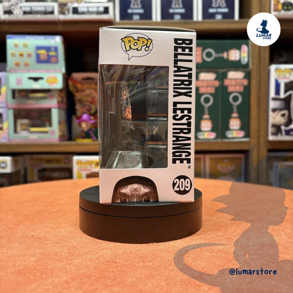 Funko POP! Harry Potter #209 – Bellatrix Lestrange con Máscara de Mortífago 9cm