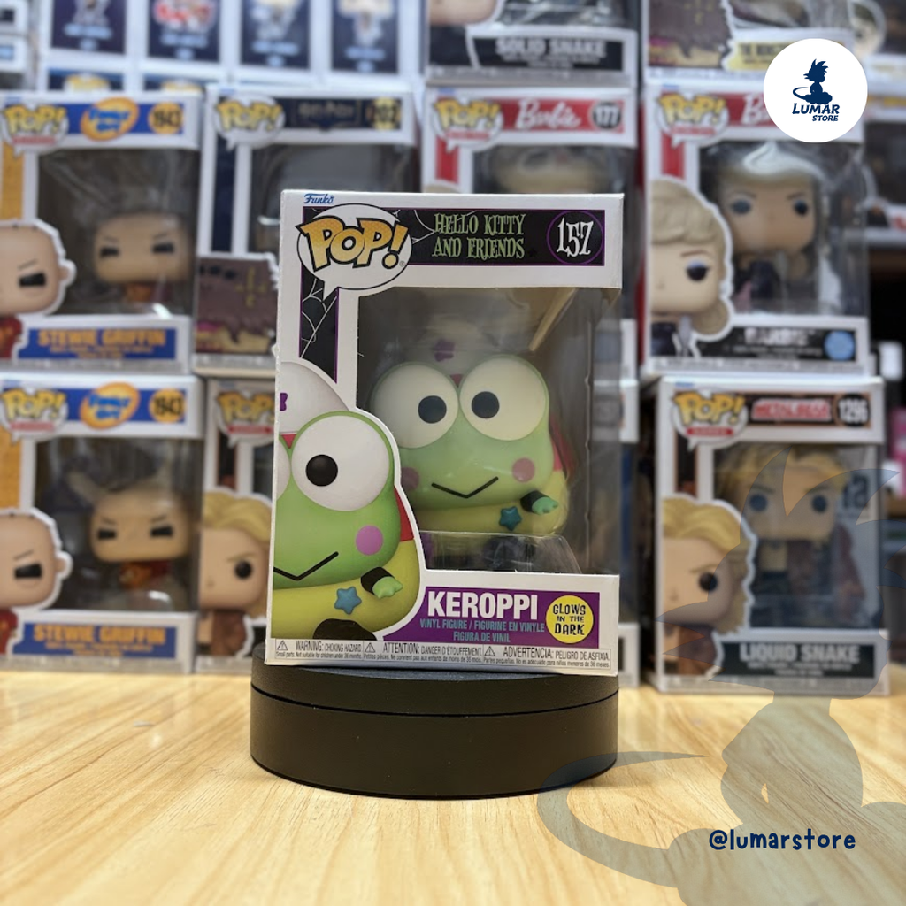 Funko POP! Hello Kitty and Friends #157: Keroppi Glow in the Dark
